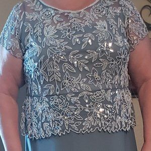 mother of the groom plus size dress